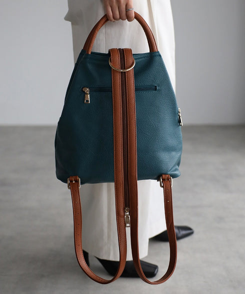 【guscio人気・ショップチャンネルOA商品】3WAYリュックサック 12-0406